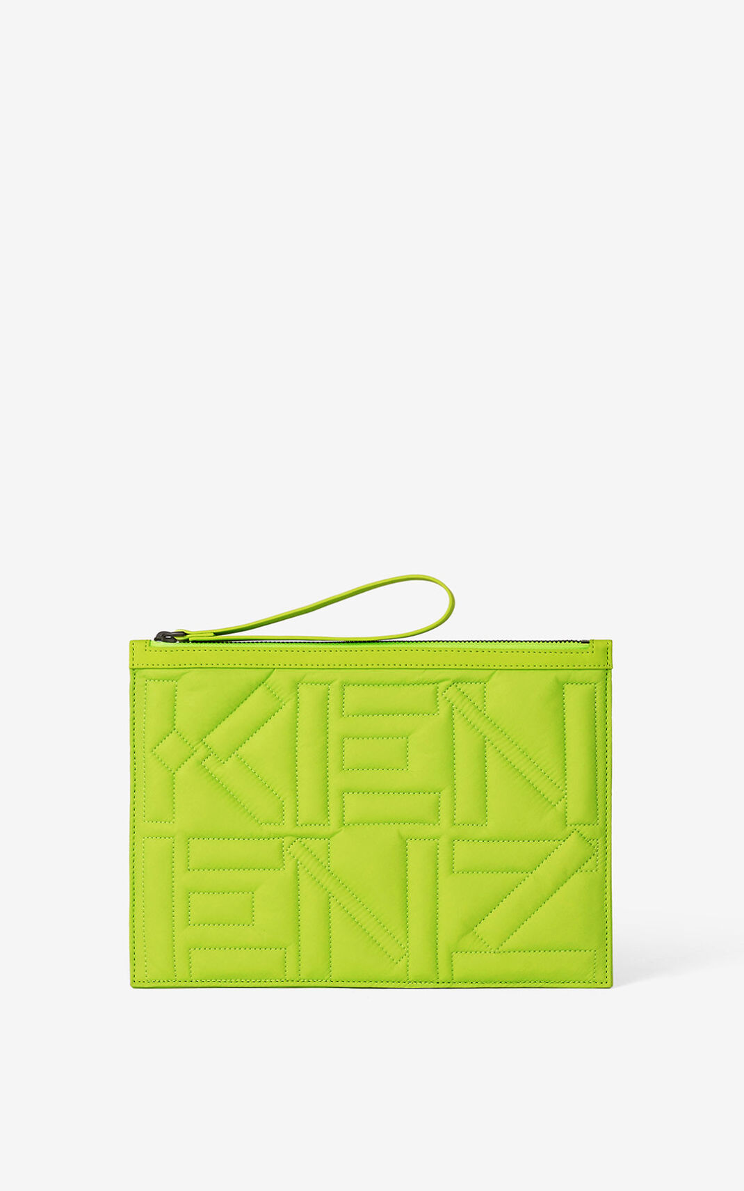 Clutch Kenzo Arctic nylon Hombre Verde Claro - SKU.4140558